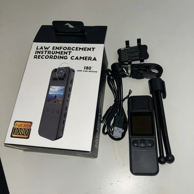 Bodykamera 1080P HD mit erweiterter Nachtsicht + Zubehör. nagelneu unbenutzt - Bild 1 von 4
