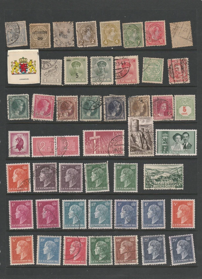 sellos Luxemburgo 15 Foto 1 de 1