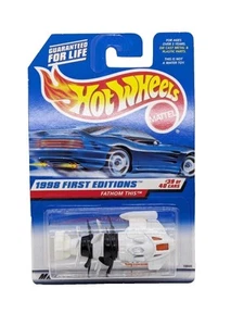 Hot Wheels 1998 blanco primeras ediciones Fathom este vehículo diecast 1:64 - Imagen 1 de 3