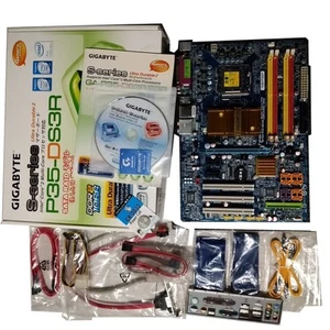 Excellent Condition GIGABYTE GA P35 DS3R LGA775 - Picture 1 of 10