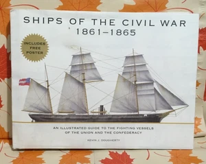 Barcos de la Guerra Civil 1861-1865 Guía Ilustrada Buques Unión y Confederación - Imagen 1 de 11