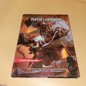 D&D 2014 Player's Handbook (Dungeons & - Hardcover, by Wizards RPG Team - Imagen 1 de 4