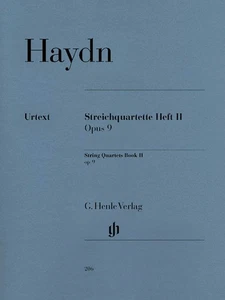 Haydn String Quartets Vol II Op 9 Henle Urtext Violin Viola Sheet Music Book - Picture 1 of 1