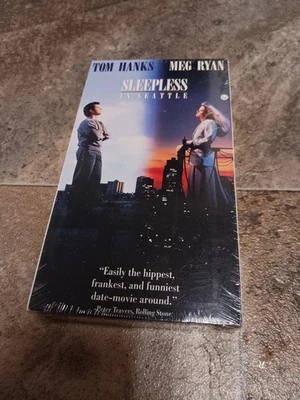 Vintage Sleepless In Seattle Movie VHS Tape Tom Hanks Meg Ryan Sealed NWT DS  - Image 1 of 4
