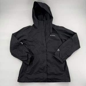 Columbia Jacket Womens Small Omni-Tech Hooded Waterproof Breathable Outdoor - Picture 1 of 9