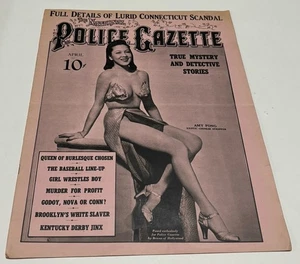 April 1941 THE NATIONAL POLICE GAZETTE Magazine - AMY FONG Cover - Bild 1 von 3