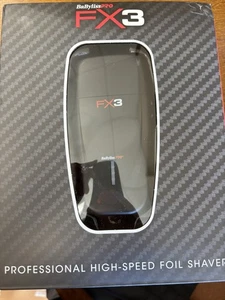 BaByliss PRO FX3 Professional High Speed Foil Shaver - Matte Black (FXX3SB) - Picture 1 of 6