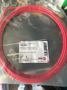Abicor Binzel Liner 126.0021 - 2.0 x 4.0 x 350 rosso - Foto 1 di 1