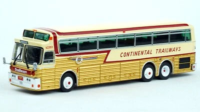 Iconic Replicas 1969 Golden Eagle 05 Bus Continental #87-0545 HO 1/87 Scale - Image 1 of 4