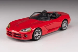 IXO Chrysler Viper SRT-10 in rosso red modello pressofuso 1:43 con vetrina - Foto 1 di 7