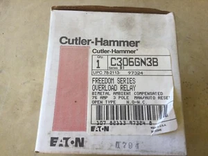 Relé de sobrecarga térmica Cutler-Hammer C306GN3B 600VAC - Imagen 1 de 3