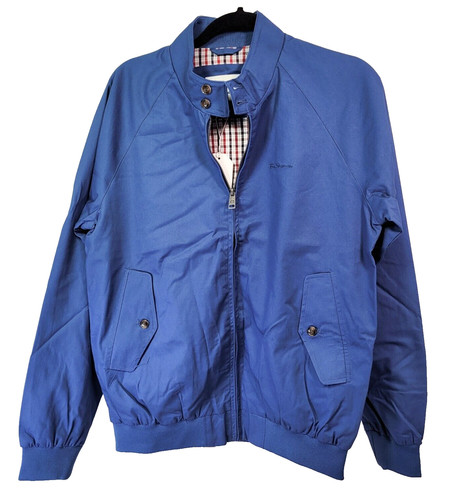 UNDERCOVER Giacca Bomber Ben Sherman Harrington True Blue Taglia S Nuova BS30JK001