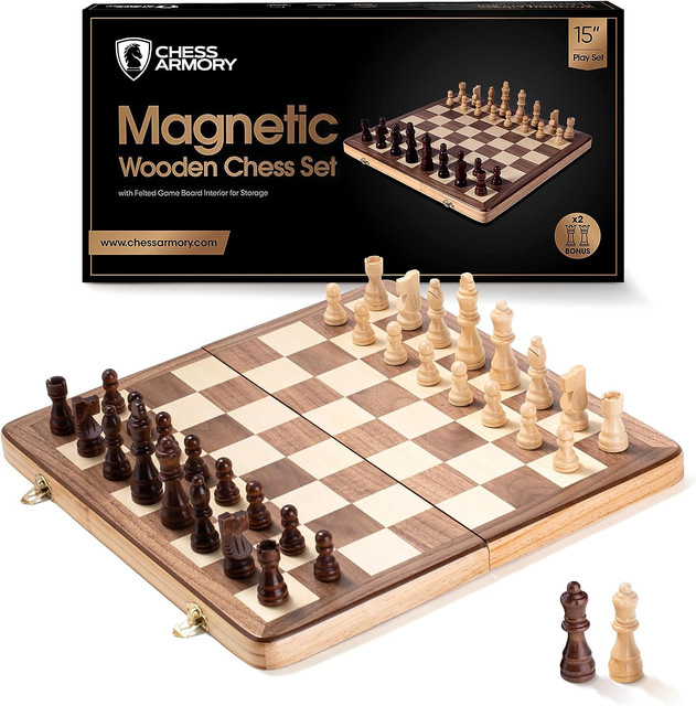 Famiglia Modern Stainless Steel Chess Set + Reviews