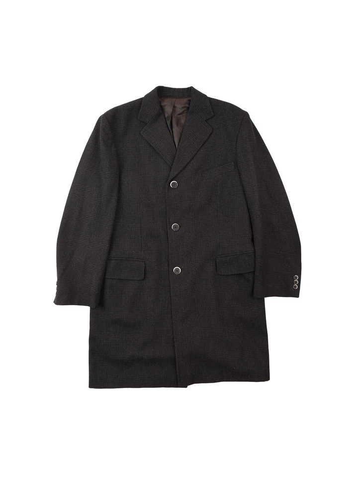 Balmain классический винтажный длинная шерсть пальто/куртка размер L / EU52 / UK42 - Изображение 1 из 4