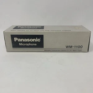 VTG Panasonic Microphone WM-1100 Non-Directional Dynamics  Made in Japan - Picture 1 of 8