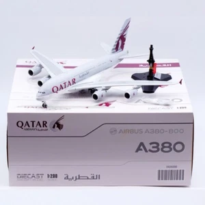 Modellino aereo pressofuso 1:200 JC Wings Qatar Airways Airbus A380 A7-APG JET - Foto 1 di 12