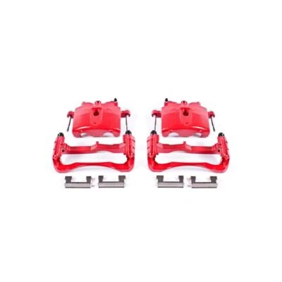 PowerStop S4730 Red Powder Coated Calipers - Image 1 of 4