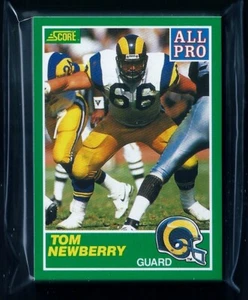 1989 Score RC #302 TOM NEWBERRY ALL-PRO ROOKIE Lot of (10) - Picture 1 of 1