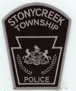 PENNSYLVANIA PA STONYCREEK TOWNSHIP POLICE NICE SHOULDER PATCH SHERIFF - Picture 1 of 1