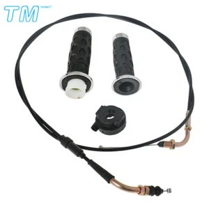 Black Scooter Throttle Cable Handle Grip Casing For GY6 50cc 125cc 150cc - Bild 1 von 7