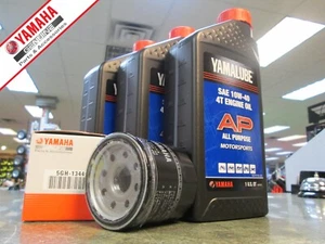 Yamaha Genuine Oil Change Kit YXM700 700 Viking 2014-2019 10W-40 Filter L@@K - Picture 1 of 2
