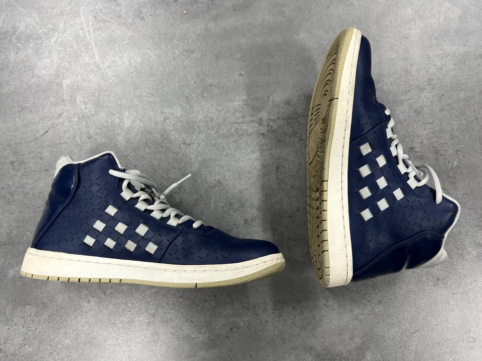 Nike Air Jordan Illusion 705141-403 Men's 9.5 Blue Leather Athletic Sneakers - Image 1 of 4