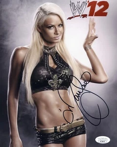 *SEXY LOOK HAND UP* WWE WWF MARYSE SIGNED 8x10 JSA AUTO - Picture 1 of 1