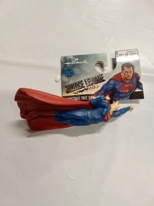 Superman NEW Justice League Christmas Ornaments DC Figurine Plastic Hallmark - Picture 1 of 5