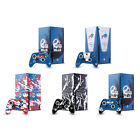 OFFICIAL NFL BUFFALO BILLS CONSOLE WRAP AND CONTROLLER SKIN FOR XBOX SERIES X