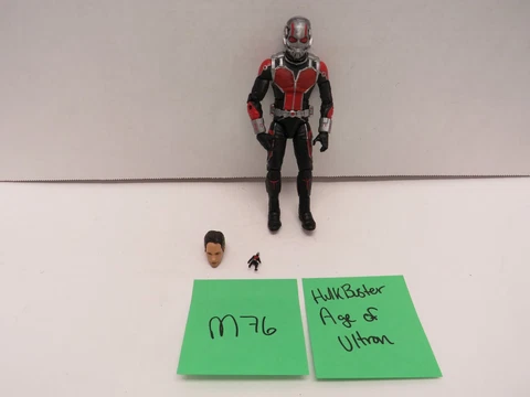 Ant Man Scott Lang BAF Age of Ultron MARVEL LEGENDS Loose COMPLETE M76 Cover
