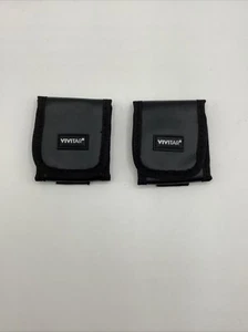 Vivitar Memory Card Wallet (2 PACK!) HF-MW003 Black NIP New In Plastic - Picture 1 of 3