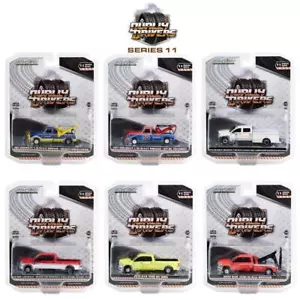 GREENLIGHT 46110 "DUALLY DRIVERS" SERIES 11, SET OF 6 DIECAST TRUCK MODELS 1:64 - Picture 1 of 2