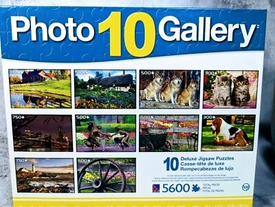 Photo Gallery | 10 Deluxe Jigsaw Puzzles | 5600 Total Pieces  - Image 1 of 4