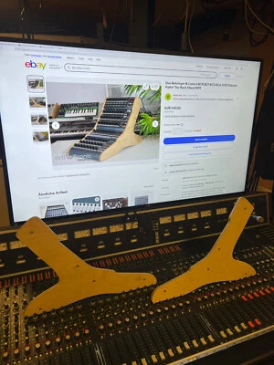 Duo Behringer B Control BCR BCF BCD BCA 2000 Tier Rack Stand MPX Wood (2/2) - Bild 1 von 2