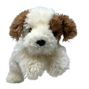 TY Classic Patches Puppy Dog Floppy Cream Brown 18" Plush 1995 Laying Down Korea - Picture 1 of 8