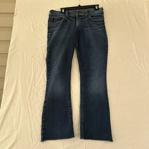 Silver Suki Boot Cut Dark Wash Womens Jeans Size 30x28 Measured Western Cowgirl - Picture 1 of 9