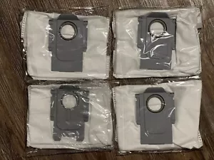 4 NEW Dust Bags For XiaoMi Roborock S7 MaxV Ultra/Q5+/Q7+/T8 Vacuum Cleaner - Picture 1 of 2