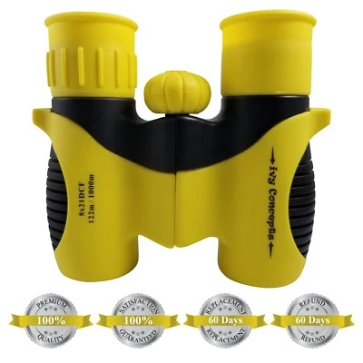 Binoculars for Kids by ivy Concepts -100% Authentic 8X21 Premium kids Binoculars - Image 1 of 4