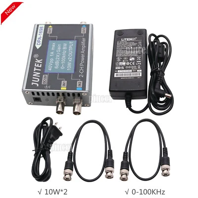 DPA-1698 2CH Function Generator Amplifier 0-100KHz 10W*2 f/ DDS Signal Generator - Image 1 of 4
