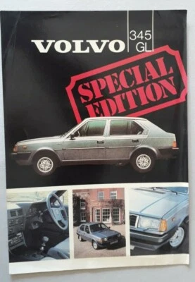 Volvo 345 GL Special Edition Leaflet / Brochure 1982 - Image 1 of 2