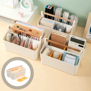 Stationery Storage Box Desk Organizer Organiser Tidy Office Baby - Picture 1 of 12