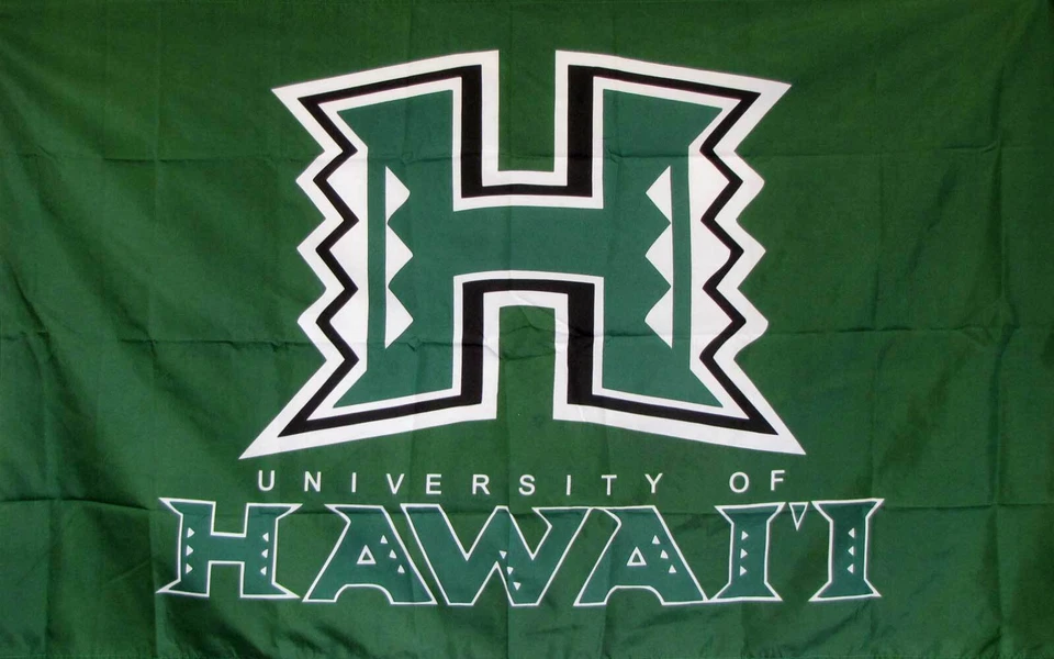 BANDERA UNIVERSITARIA HAWAII 3'X 5' Foto 1 de 1