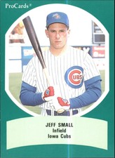 1990 Triple A All-Stars ProCards #AAA35 Jeff Small