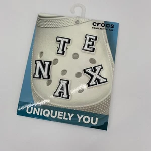 Crocs Uniquely You Nuevo TEXAN T E X A N Cartas Jibbitz Dijes Paquete de 5 - Imagen 1 de 2