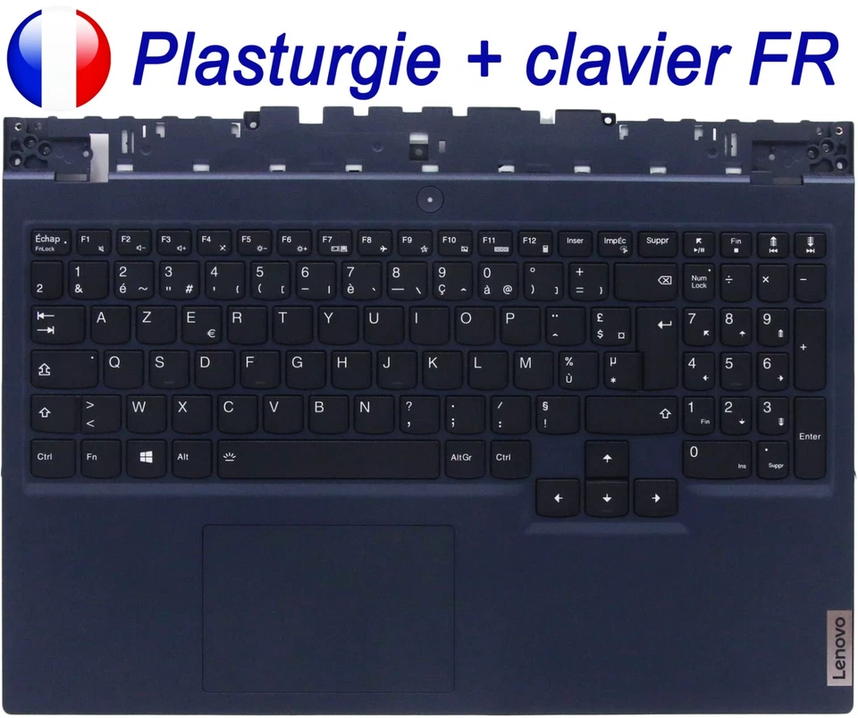 Plasturgie + Clavier Français AZERTY pour LENOVO Legion 5-15ITH6H / 5-15ACH6H A - Photo 1/1