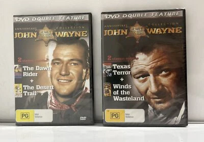John Wayne : The Dawn Rider + The Desert Trail + Texas Terror + Winds Brand New - Image 1 of 4