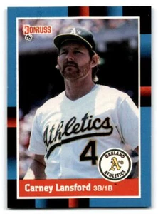 1988 Donruss #178 Carney Lansford - Picture 1 of 2