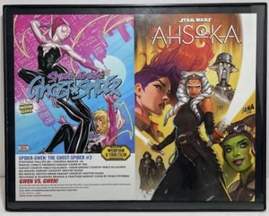 Star Wars Ahsoka & Spider-Gwen Wall Art Framed 11”x 14” - Picture 1 of 4