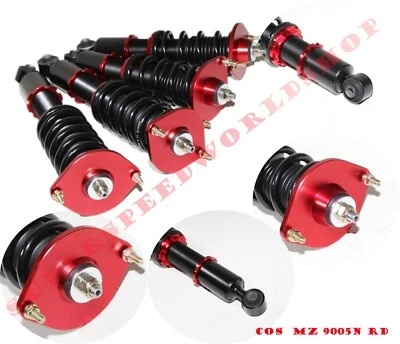 Kits de reducción de suspensión Coilover ROJO para Mazda Miata NA6 NA8 NB1 NB2 90-05 Foto 1 de 4