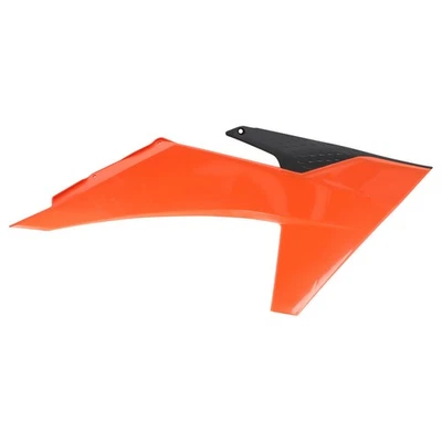 Acerbis Radiator Scoops Orange/Black For KTM 500 EXC-F Six Days 2024-2025 — 第 1/2 张图片